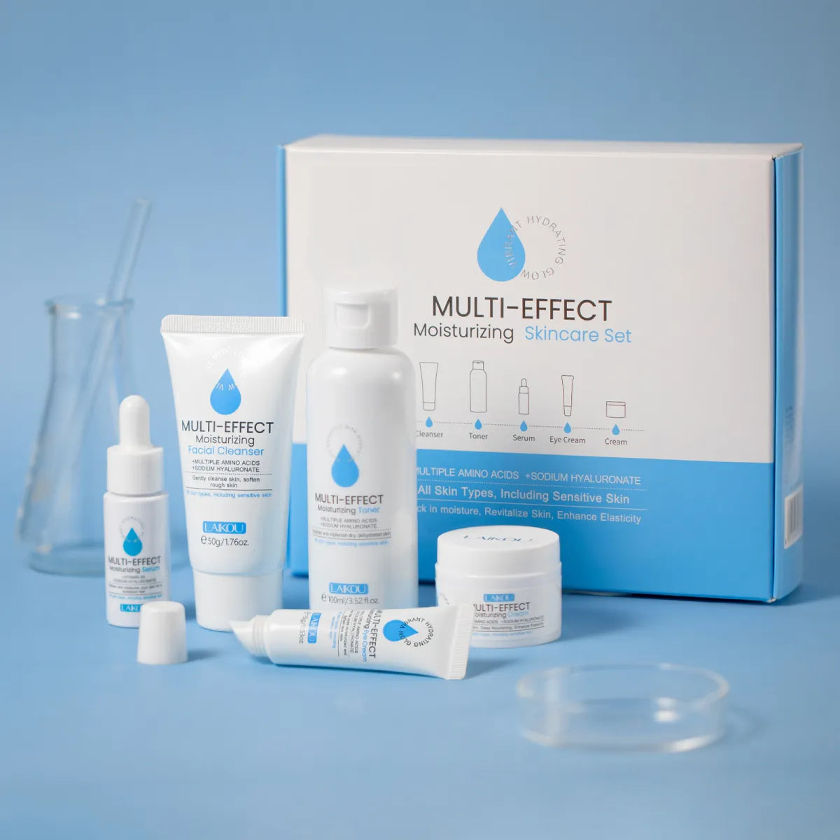 Multi-Effect Moisturizing Skincare Set