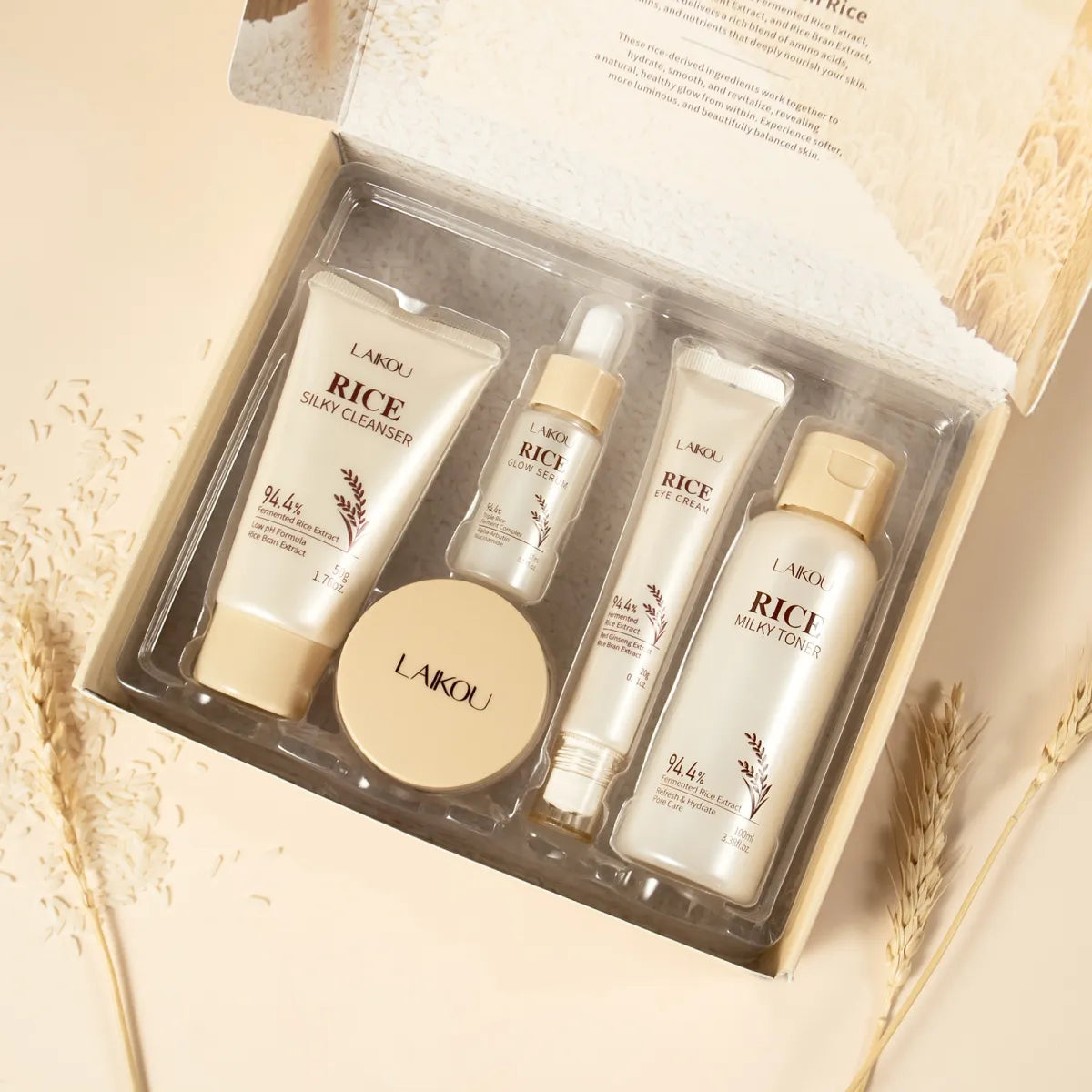 LAIKOU Rice Skincare Set